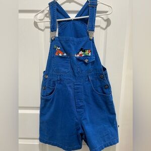 Vintage adult Mickey shortalls